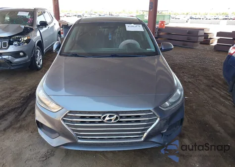 2020 Hyundai Accent Se from USA, damaged, VIN 3KPC24A6XLE107859